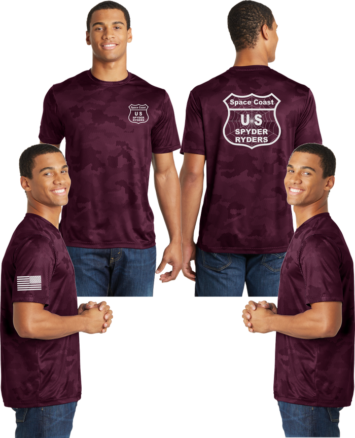 Florida West Coast - US Spyder Ryder Reflective Tee - Camo Poly