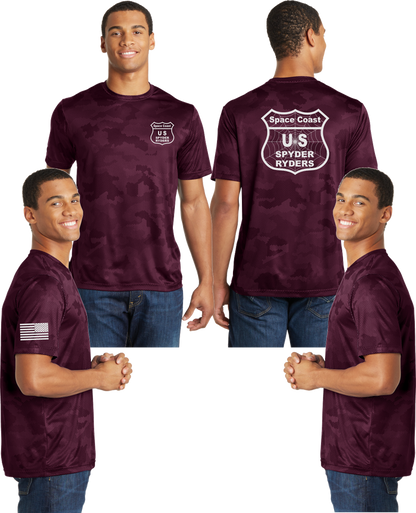Florida West Coast - US Spyder Ryder Reflective Tee - Camo Poly