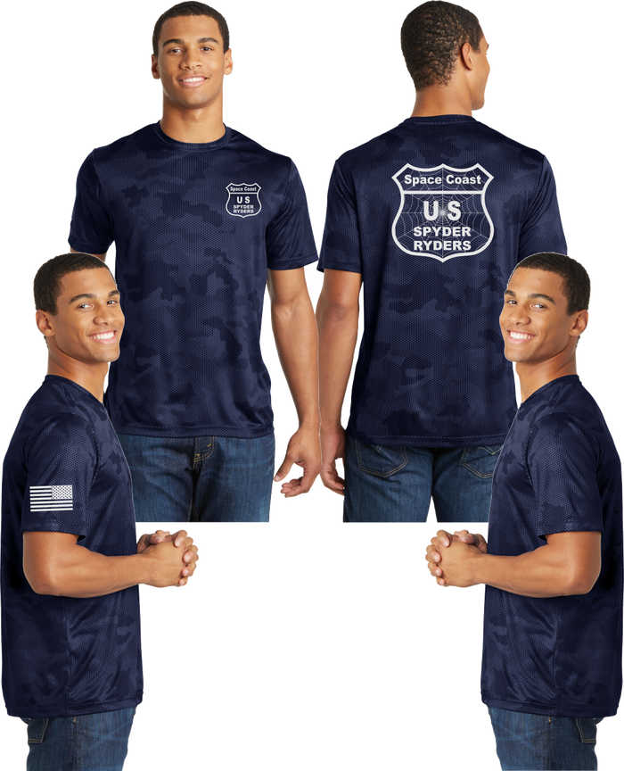 Florida West Coast - US Spyder Ryder Reflective Tee - Camo Poly