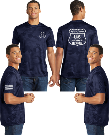 Florida West Coast - US Spyder Ryder Reflective Tee - Camo Poly