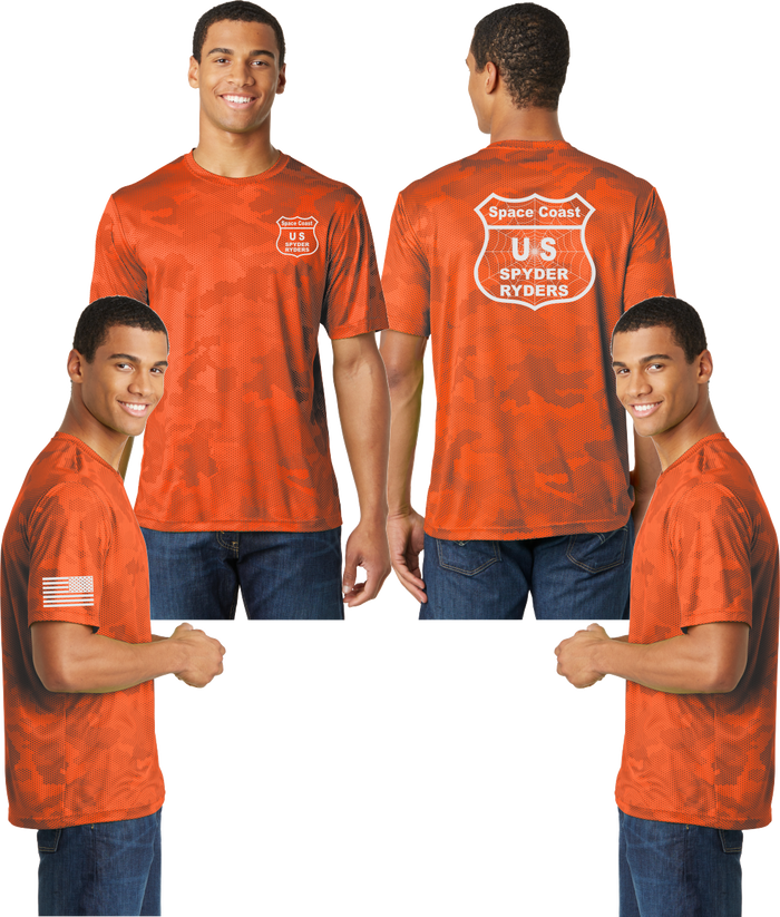 Florida West Coast - US Spyder Ryder Reflective Tee - Camo Poly
