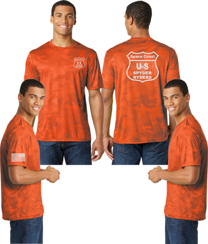 Florida West Coast - US Spyder Ryder Reflective Tee - Camo Poly