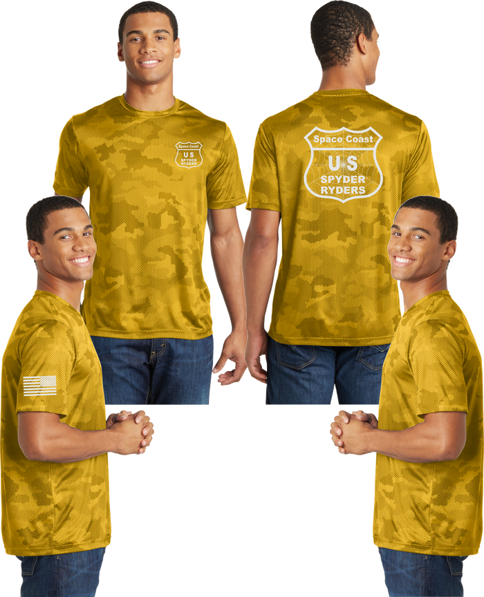 Florida West Coast - US Spyder Ryder Reflective Tee - Camo Poly