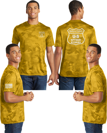Florida West Coast - US Spyder Ryder Reflective Tee - Camo Poly