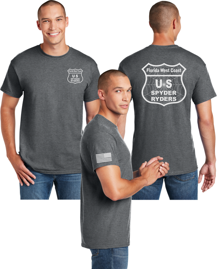 Florida West Coast  - US Spyder Ryder Reflective Tee - Dry Blend