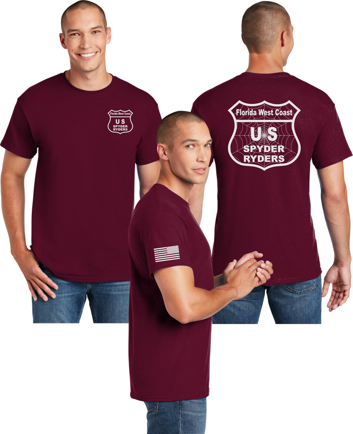 Florida West Coast  - US Spyder Ryder Reflective Tee - Dry Blend