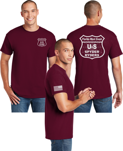 Florida West Coast  - US Spyder Ryder Reflective Tee - Dry Blend