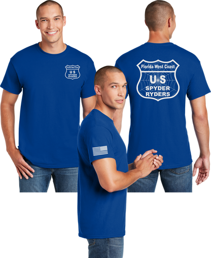 Florida West Coast  - US Spyder Ryder Reflective Tee - Dry Blend