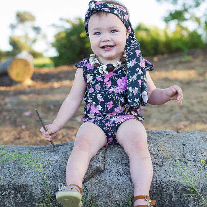 Flower Gypsy Onesie - 6/12M