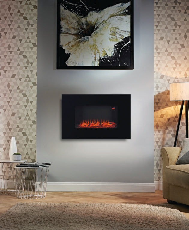 Focal Point Charmouth 1.8kW Glass effect Electric Fire