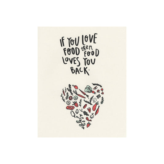 Food Love Print