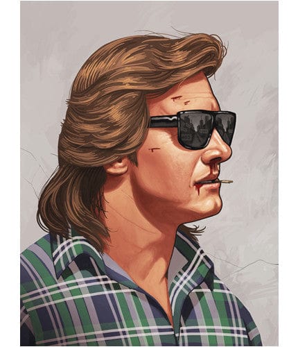 Formaldehyde face Mike Mitchell poster