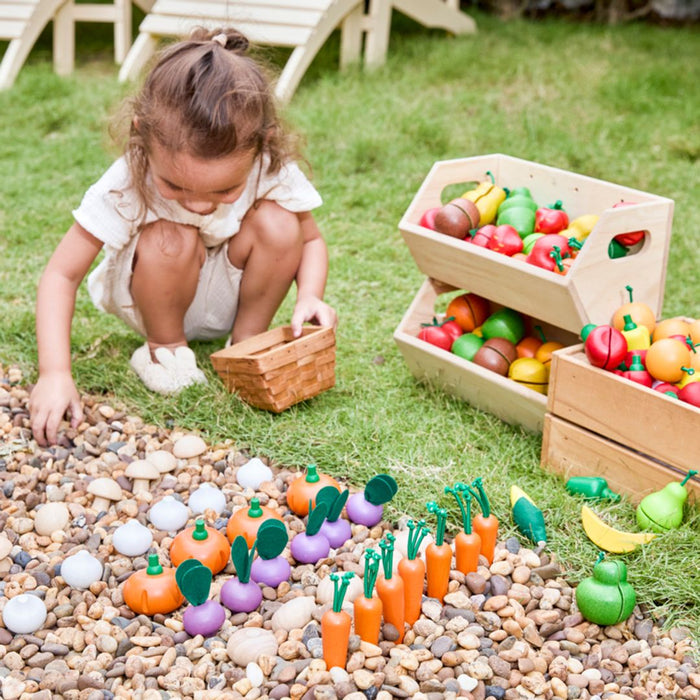 Fresh Produce Set A (Apples, Oranges & Bananas) - Babies in Bloom