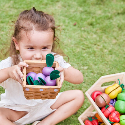 Fresh Produce Set B (Carrots, Zucchinis & Tomatoes) - Babies in Bloom