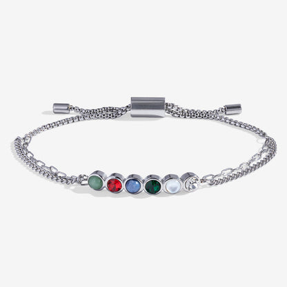 Friend Hidden Message Acrostic Bolo Bracelet