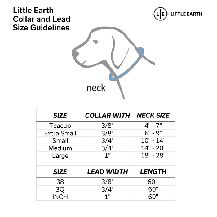 Little Earth Productions Leashes GA Bulldogs Black Pet Leash - 3/4" Width