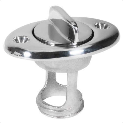Garboard Drain Plug For 1-1/4" Transom Hole, Stainless Steel - FO2063 - Five Oceans