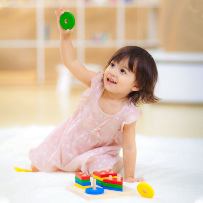 Geometric Sorting Board - Babies in Bloom