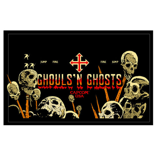 Ghouls 'n Ghosts CPO - Control Panel Overlay - Premium 3M Film - Escape Pod Online