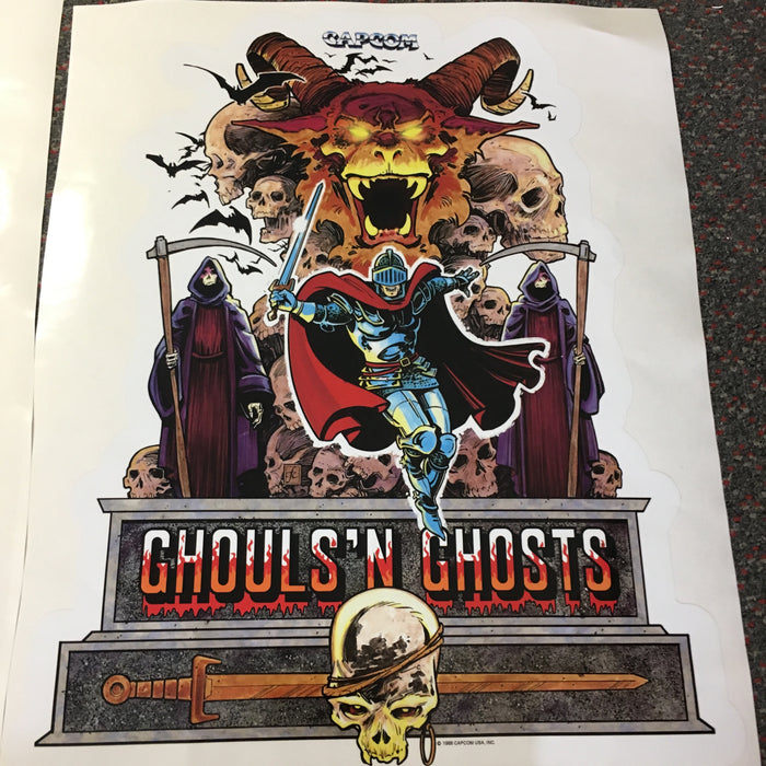 Ghouls 'n Ghosts Side Art Decals - Escape Pod Online