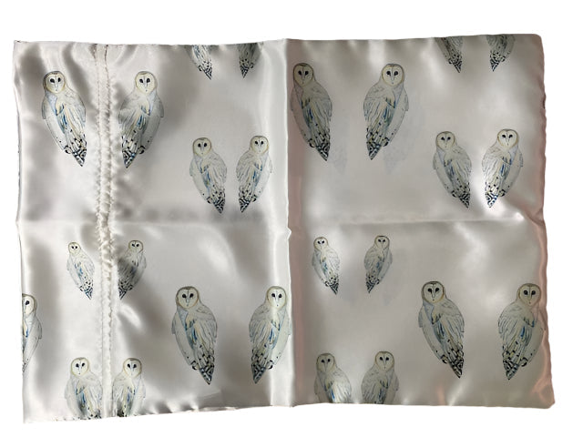 Gillian Valentine Satin Travel Pillowcases.