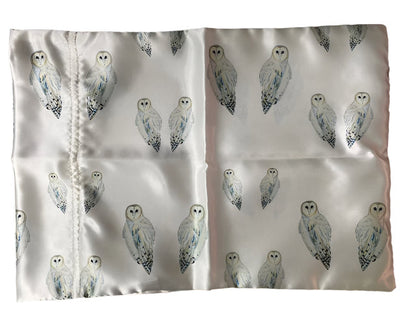 Gillian Valentine Satin Travel Pillowcases.