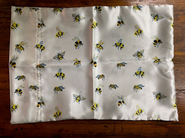Gillian Valentine Satin Travel Pillowcases.