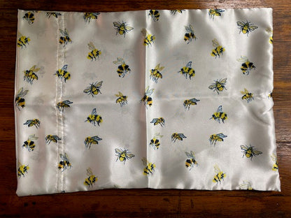 Gillian Valentine Satin Travel Pillowcases.