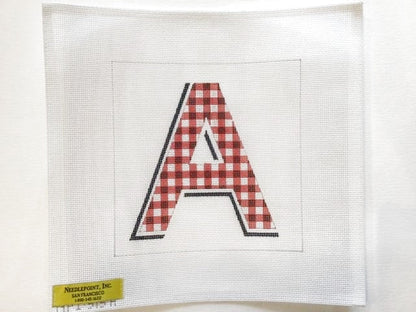 Gingham Alphabet