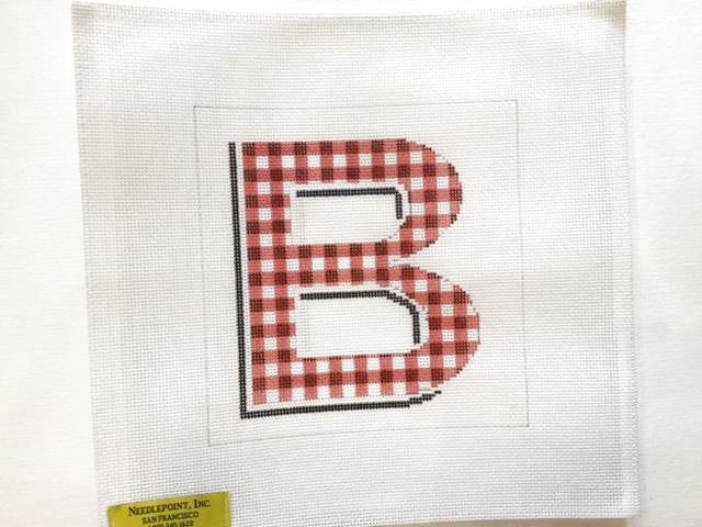 Gingham Alphabet