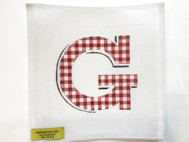 Gingham Alphabet