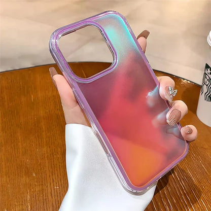 Iridescent phone case.
