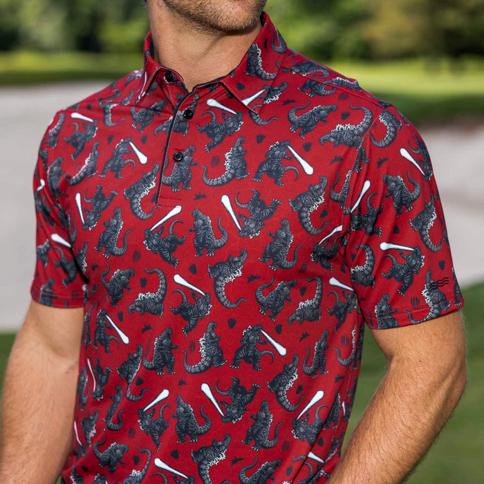 RSVLTS Godzilla Breakfast Balls All-Day Polo Godzilla "Godzilla's Rage" – All-Day Polo Godzilla "Godzilla's Rage" – All-Day Polo