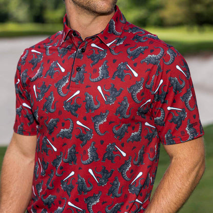 RSVLTS Godzilla Breakfast Balls All-Day Polo Godzilla "Godzilla's Rage" – All-Day Polo Godzilla "Godzilla's Rage" – All-Day Polo