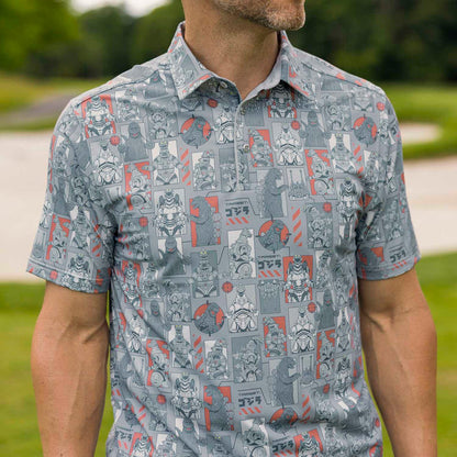 RSVLTS Godzilla Breakfast Balls All-Day Polo Godzilla "Mechanical Menace" – All-Day Polo Godzilla "Mechanical Menace" – All-Day Polo