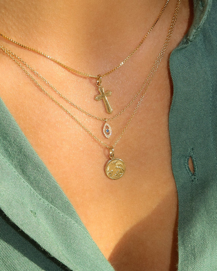 Gold Cross Necklace