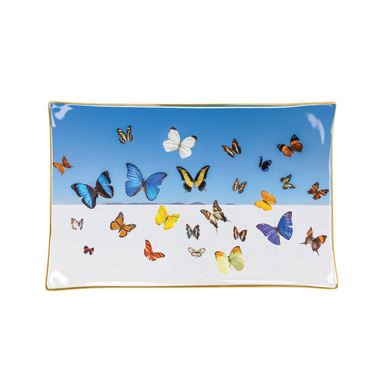 Gray Malin The Butterflies Porcelain Tray Porcelain Trays Galison