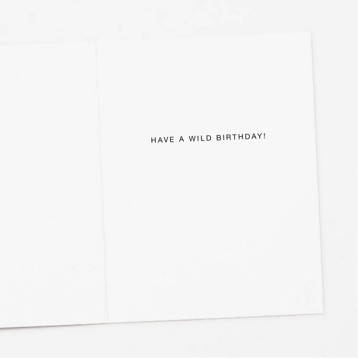 Green Jungle, Birthday Greeting Card