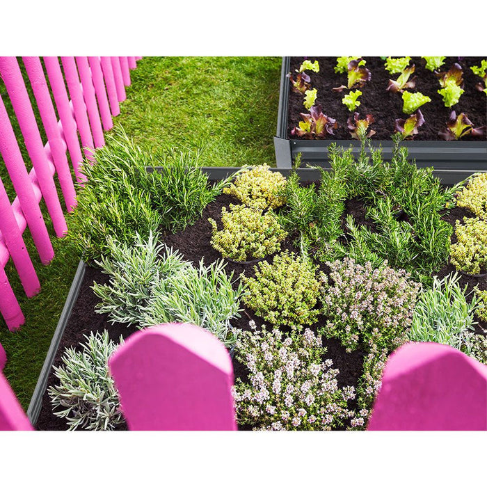 Greenfingers 2x Garden Bed 210x90cm Planter Box Raised Container Galvanised Herb -Home Living Store - -
