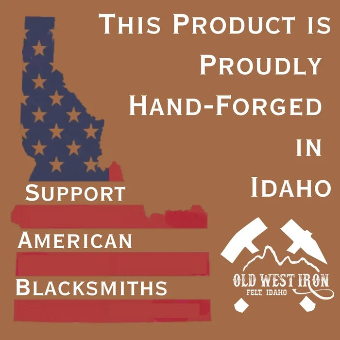 Hammered Square Iron Handrail Pickets - Old West Iron