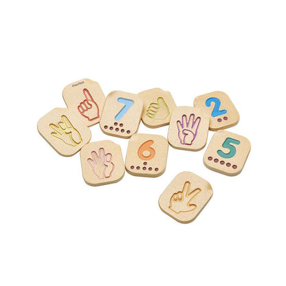Hand Sign Numbers 1-10 - Babies in Bloom