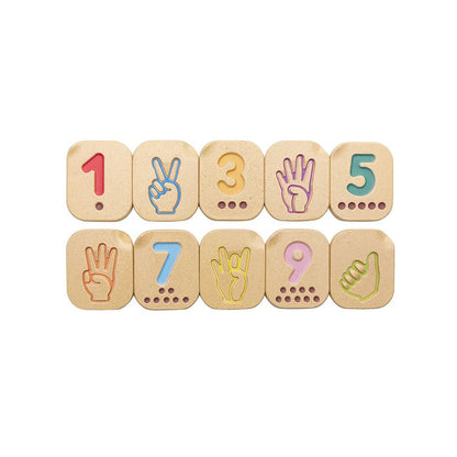 Hand Sign Numbers 1-10 - Babies in Bloom