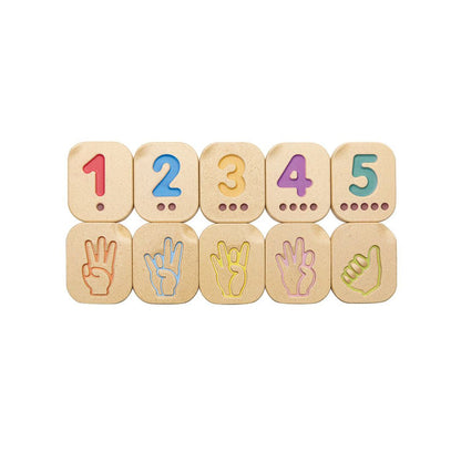 Hand Sign Numbers 1-10 - Babies in Bloom