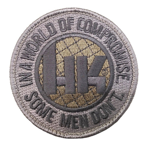 Heckler & Koch HK In a World of Compromise Some Men Don't Gun Patch