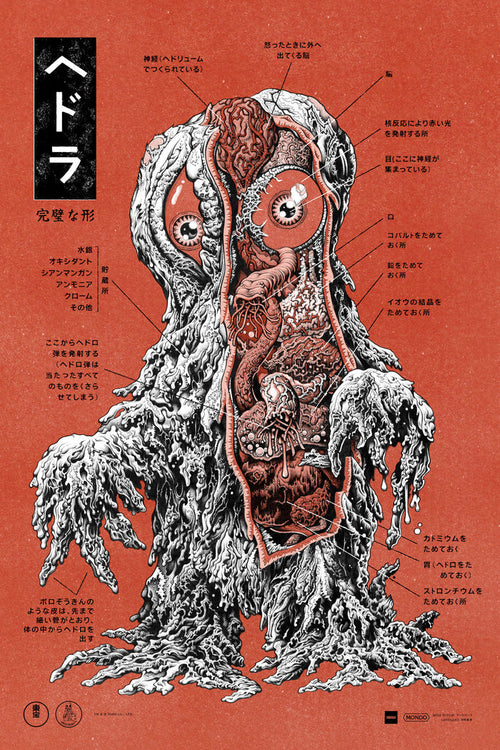 Hedorah Anatomy Variant Poster