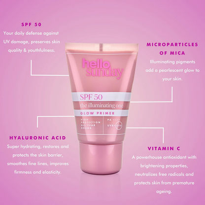 Hello Sunday The Illuminating One Glow Primer SPF50 50ml
