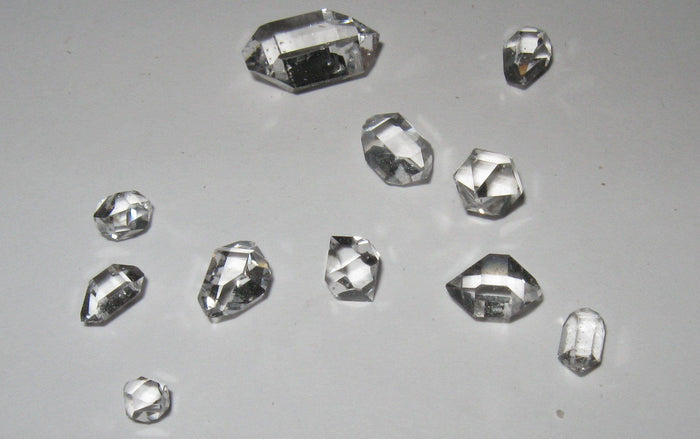 Herkimer Diamond Lot 7 AA Grade 2.8 grams | Of Coins & Crystals
