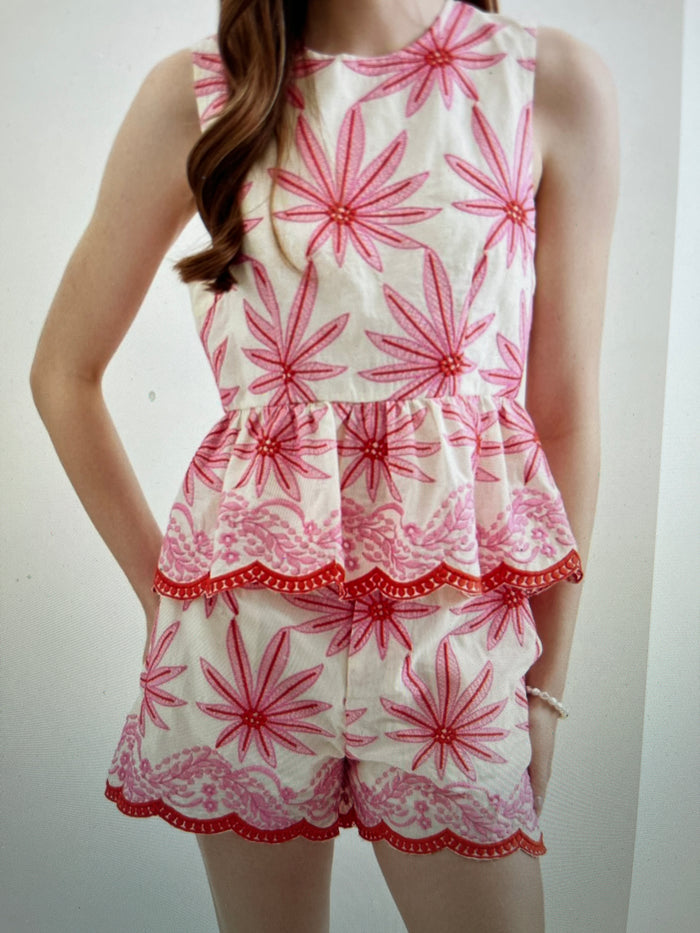 Hibiscus Shorts