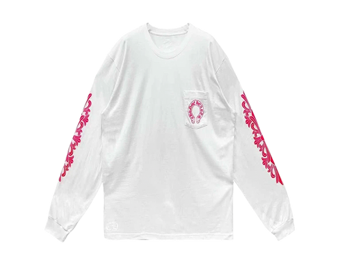 Horseshoe Logo Long Sleeve Pocket T-Shirt