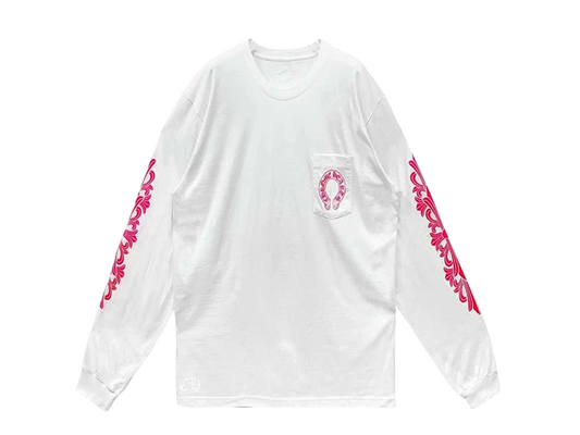 Horseshoe Logo Long Sleeve Pocket T-Shirt